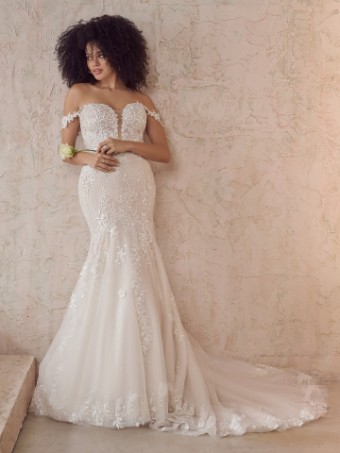 Maggie Sottero  Style LENNON (22MC913A01 - Plunging Neckline) #0 default Ivory thumbnail