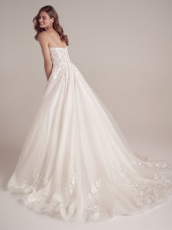 Maggie Sottero  Style CASEY (22MC926A01 - Unlined Bodice, Glitter Tulle 3) #3 default Ivory (gown with Natural Illusion) thumbnail