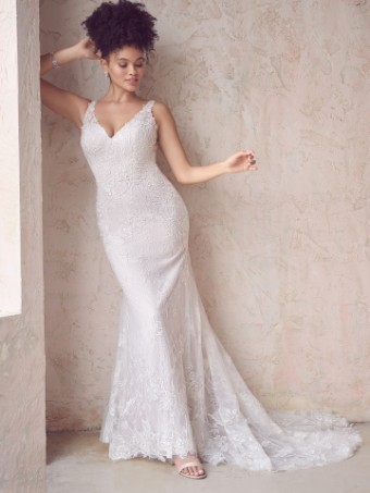 Maggie Sottero  Style DOREEN (22MK931A01 - Chantilly lace) #0 default Ivory/Blush thumbnail