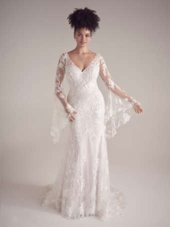 Maggie Sottero  Style DOREEN (22MK931A01 - Chantilly lace) #1 default Ivory/Blush thumbnail