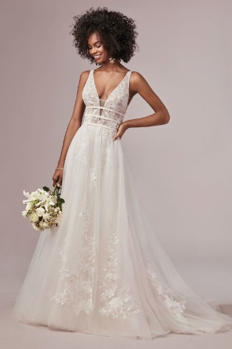 Rebecca Ingram Style Raelynn 9RT827 #0 default Ivory/Pewter thumbnail