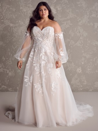Rebecca Ingram Style RUBY (24RS186A01 - Unlined bodice) #0 default Ivory thumbnail