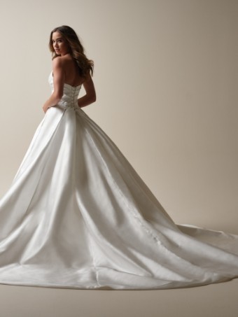 Maggie Sottero  Style AUBRIELLE MARIE (25MK366A02 - Lace up) #1 Diamond White thumbnail