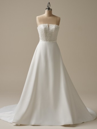 Rebecca Ingram Style HEYDA LANE (25RS341C01 - Unlined bodice) #4 default Ivory thumbnail