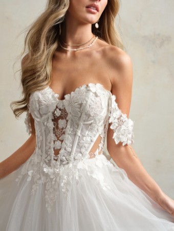 Maggie Sottero  Style Angelette #1 Ivory thumbnail