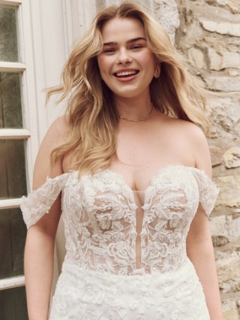 Rebecca Ingram Style TEGAN (25RK291A01 - Unlined bodice) #1 Ivory thumbnail