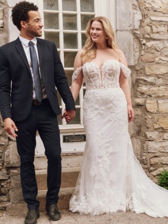 Rebecca Ingram Style TEGAN (25RK291B01 - Lined bodice) #0 default Ivory thumbnail