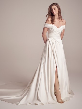 Maggie Sottero  Style EKATERINA (22MW965A01 - Slit) #5 Ivory thumbnail