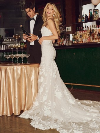 Maggie Sottero  Style Bridget 24MS731A01 #4 Ivory thumbnail