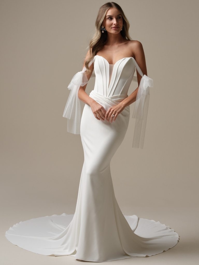 値下げ不可　 Weddings Beautiful Maggie Sottero Bridal Gowns - JACE (25MS339A01 - Plunge) | The