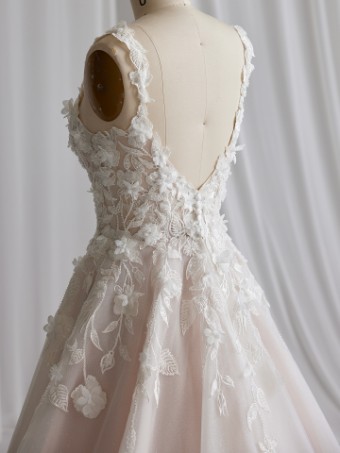 Rebecca Ingram Style NATASHA (23RK676A01 - sparkle tulle) #3 Ivory thumbnail