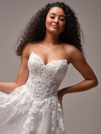 Rebecca Ingram Style Paige - Unlined Bodice - Curve Collection #2 default Ivory thumbnail