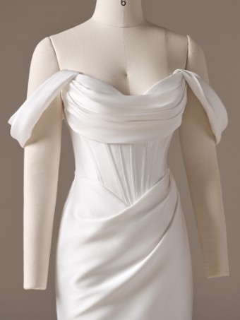 Maggie Sottero  Style MELISSA (25MS890A01) EMBELLISHED #2 Ivory thumbnail