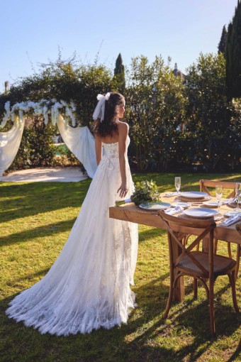 Lillian West Style 66432 #3 Ivory thumbnail