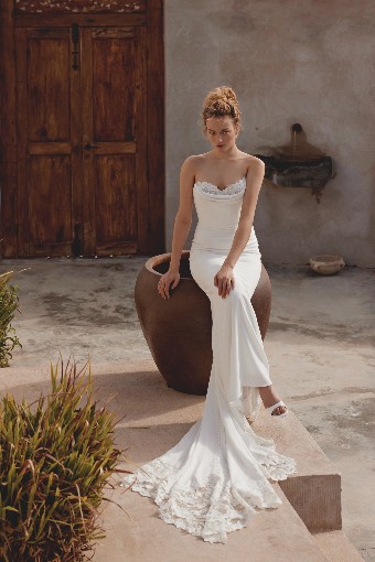 Lillian West Style 66357 #2 Ivory/Ivory/Latte thumbnail