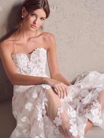 Maggie Sottero  Style DEMETRIA (24MS185A01 - Unlined bodice) #0 default Ivory thumbnail