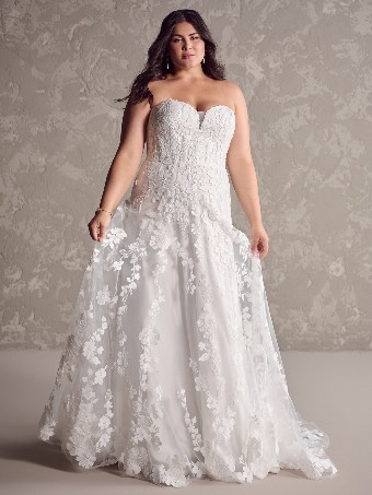 Maggie Sottero  Style DEMETRIA (24MS185A01 - Unlined bodice) #4 default Ivory thumbnail